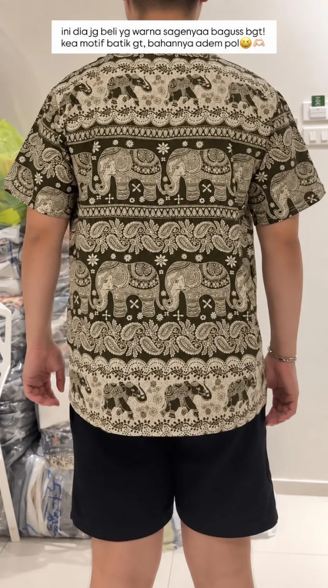 Kemeja Gajah pria — foto 2 dari 4